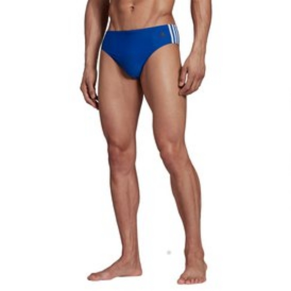 adidas Other - Adidas Infinitex Fitness 3 Stripes Swimming Brief, Size Small